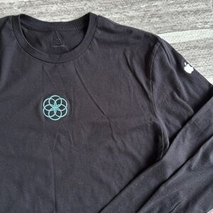 Apple embroidered longsleeve Mindful Minute Size: L